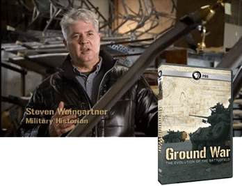 Steven Weingartner In "Groud War" and picture of DVD 
